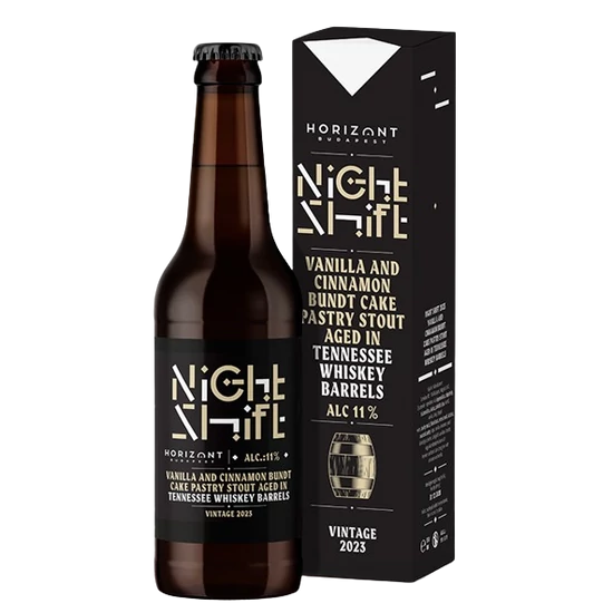 Horizont Vanilla & Cinnamon Bundt Cake Pastry Stout Aged in Tennessee Whiskey Barrels 11% 330ml