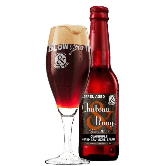 De Molen Chateau & Rouge Quadruple üveg 10,1% 330ml DRS