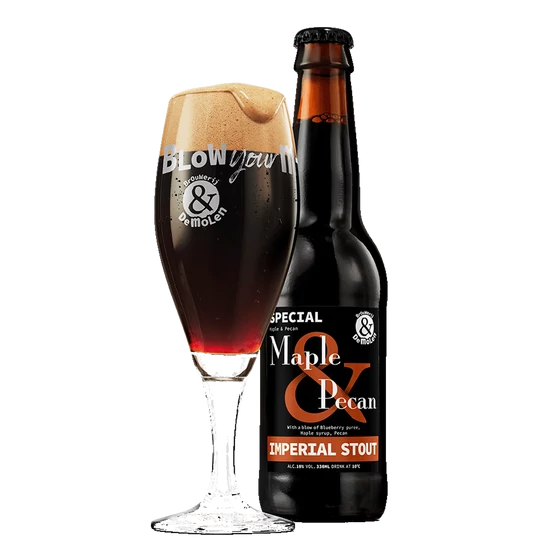 De Molen Maple & Pecan Stout üveg 10% 330ml DRS
