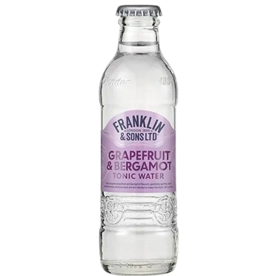 Franklin & Sons Pink Grapefruit & Bergamot Tonic Water 200ml DRS
