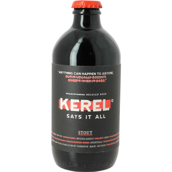 Kerel Stout üveg 5% 330ml DRS