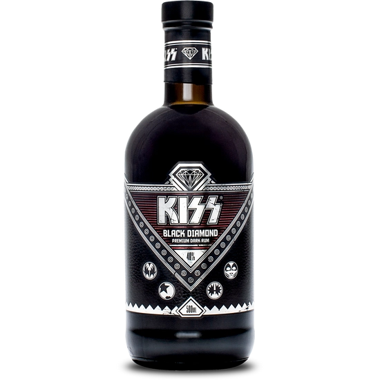 KISS Black Diamond Rum 40% 500ml