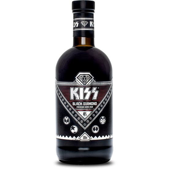 KISS Black Diamond Rum 40% 500ml