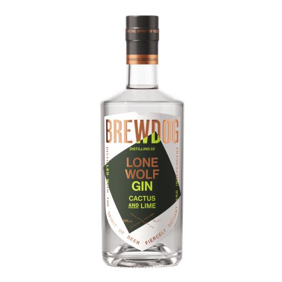BrewDog Distilling Lonewolf Cactus & Lime Gin 40% 700ml