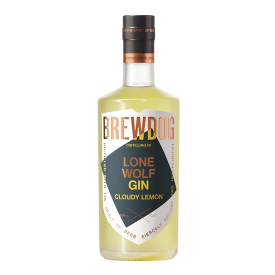 BrewDog Distilling Lonewolf Cloudy Lemon Gin 40% 700ml