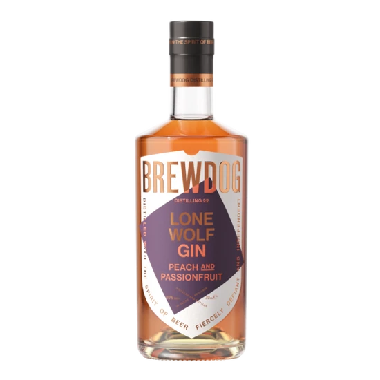 BrewDog Distilling Lonewolf Peach & Passionfruit Gin 40% 700ml