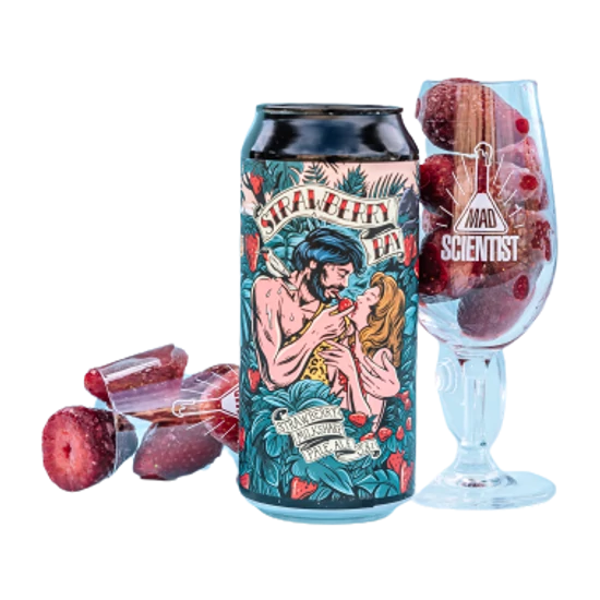Mad Scientist Strawberry Bay Milkshake Pale Ale 5,8% 440ml