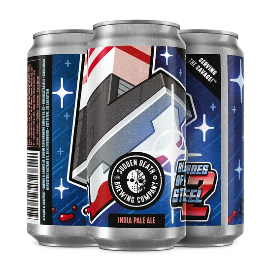 Sudden Death Blades Of Steel 2 IPA 6,5% 440ml DRS