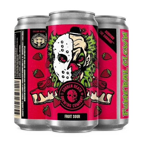 Sudden Death Funeral Clown Sour 5% 440ml DRS