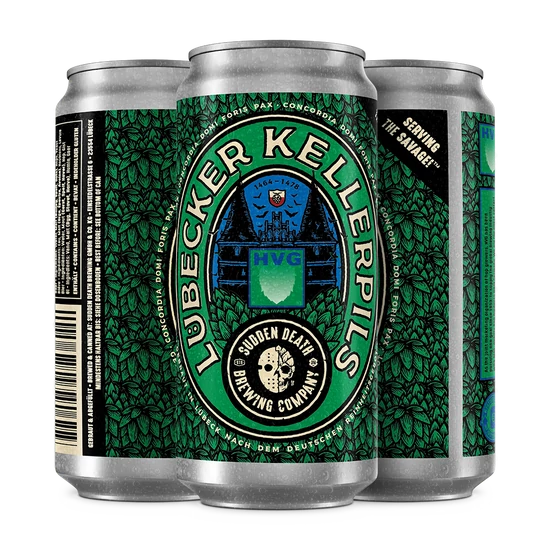Sudden Death Lübecker Kellerpils Pils 5,2% 440ml DRS