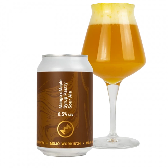 MONYO Brewing Mojo Workin'24: Mango X Maple Syrup Pastry Sour Ale 6,5% 330ml