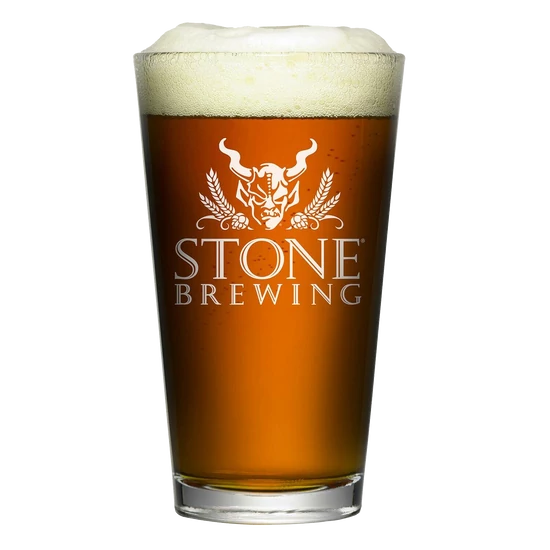 pohár Stone Brewing pint