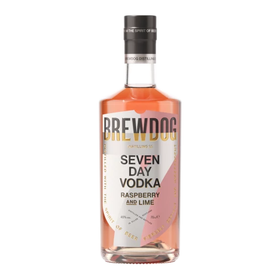 BrewDog Distilling Seven Day Raspberry & Lime Vodka 40% 700ml