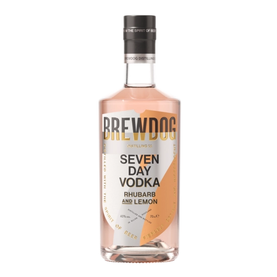 BrewDog Distilling Seven Day Rhubarb & Lemon Vodka 40% 700ml