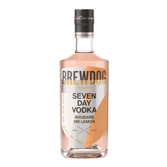 BrewDog Distilling Seven Day Rhubarb & Lemon Vodka 40% 700ml