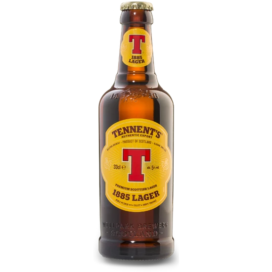 Tennents 1885 Lager 5% 330ml DRS