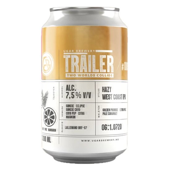 Ugar Brewery Trailer 009 7,5% 330ml