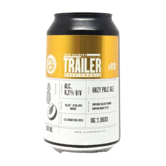 Ugar Brewery Trailer 013 Hazy Pale Ale 6,2% 330ml