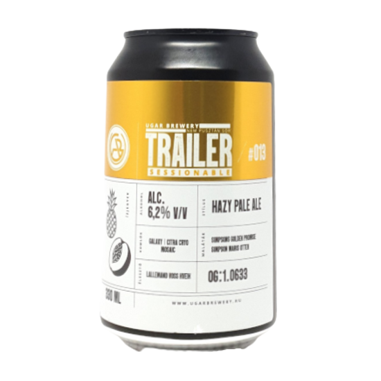 Ugar Brewery Trailer 013 Hazy Pale Ale 6,2% 330ml