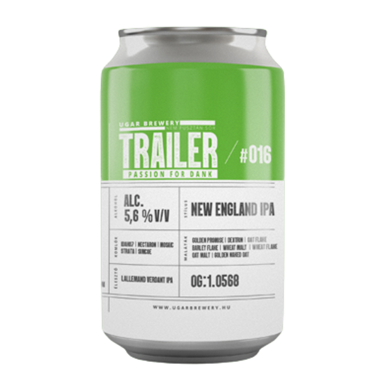 Ugar Brewery Trailer 016 NEIPA 5,6% 330ml