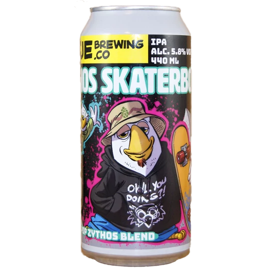 Uiltje Brewing Company Zythos Skaterboy IPA 5,8% 440ml