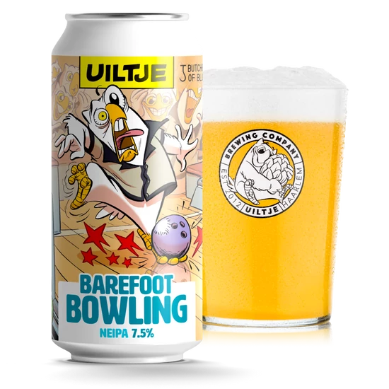 Uiltje Brewing Company Barefoot Bowling NEIPA 7,5% 440ml