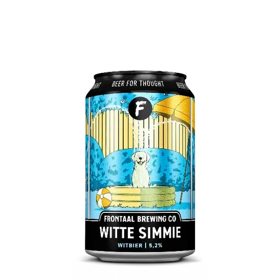 Frontaal Brewing Witte Simmie Witbier 5,2% 330ml